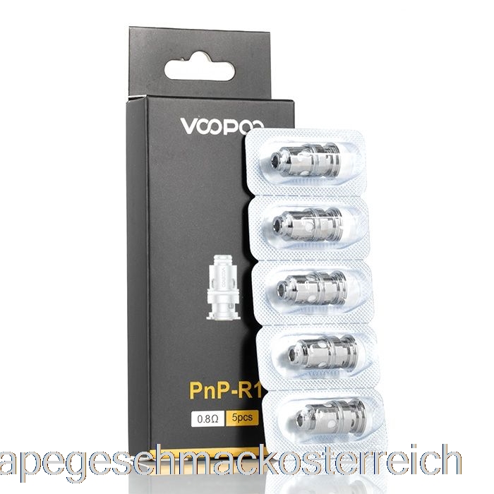 Voopoo PNP-Ersatzspulen 0,8 Ohm PNP-R1 Doppelspulen Vape-Geschmack